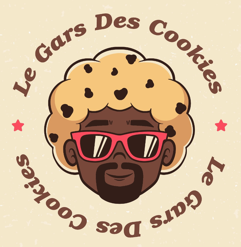Le gars des cookies logo site web